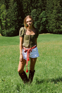 Khaki Red
